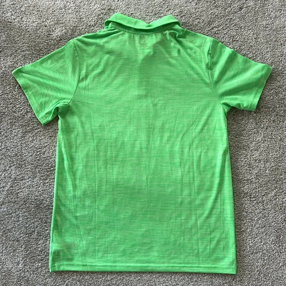Boys Champion Bright Green Polo Shirt - Picture 4 of 4